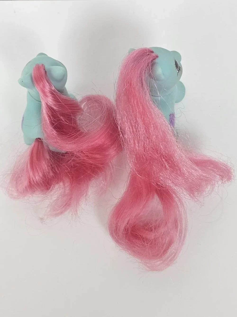 Vintage My Little Pony G1 Teeny Tiny Twins Baby Rattles And Tattles MLP 1989 Set